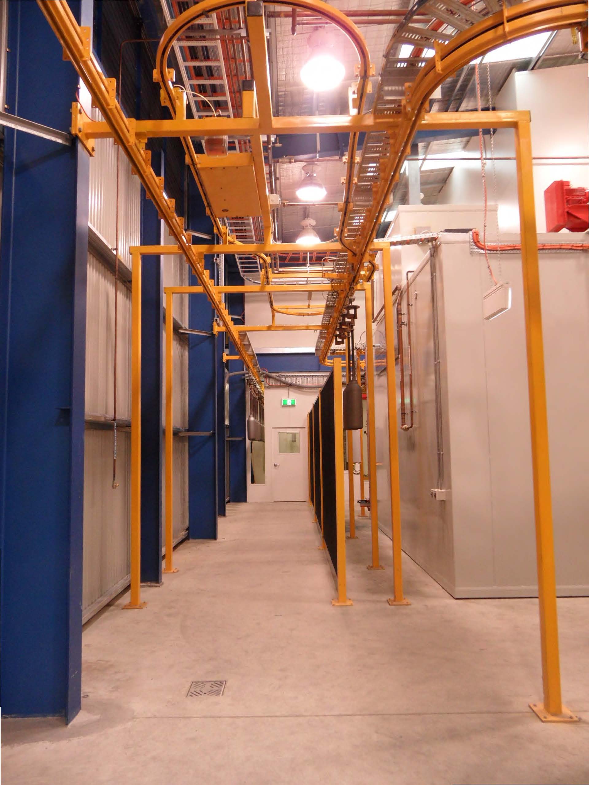 BOC Cylinder Maintenance Centre interior